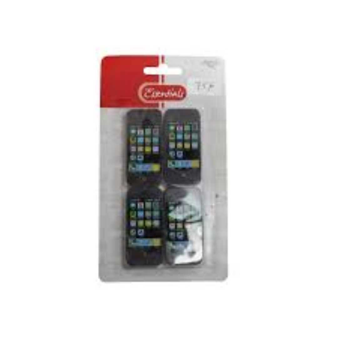 ESSENTIAL 4PC ERASER STC010197